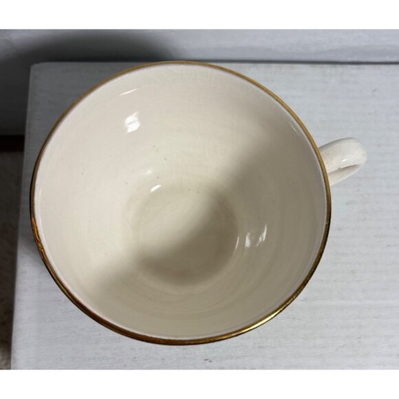 Georgina China Snack Plate & Tea Cup Flying Geese USA Cabincore Birds 1950's - Picture 10 of 14